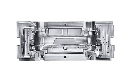Moulding insert for bumpers